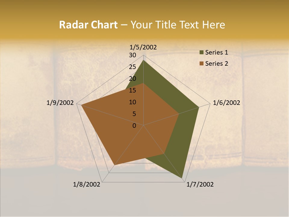 Female Touching Elder PowerPoint Template