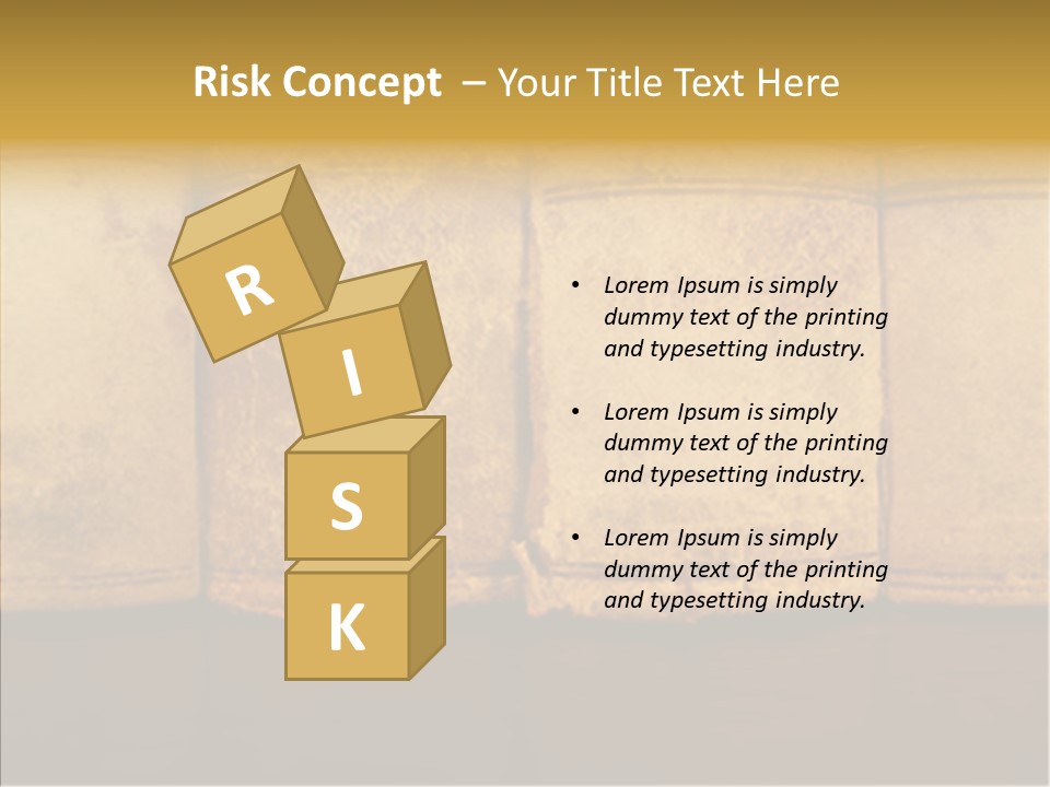 Female Touching Elder PowerPoint Template