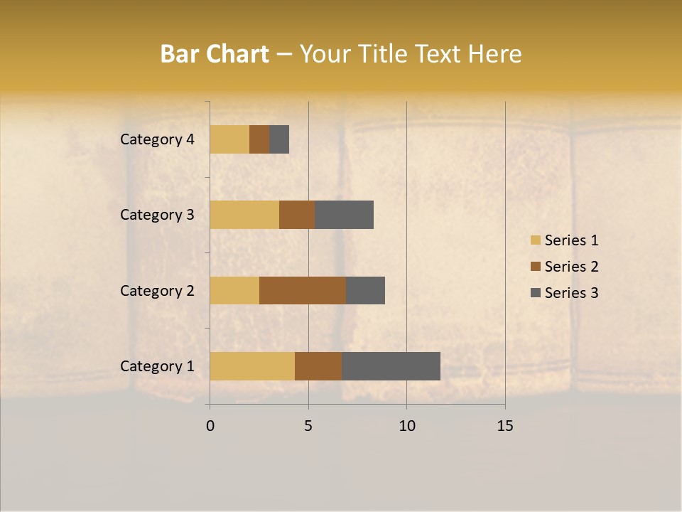 Female Touching Elder PowerPoint Template