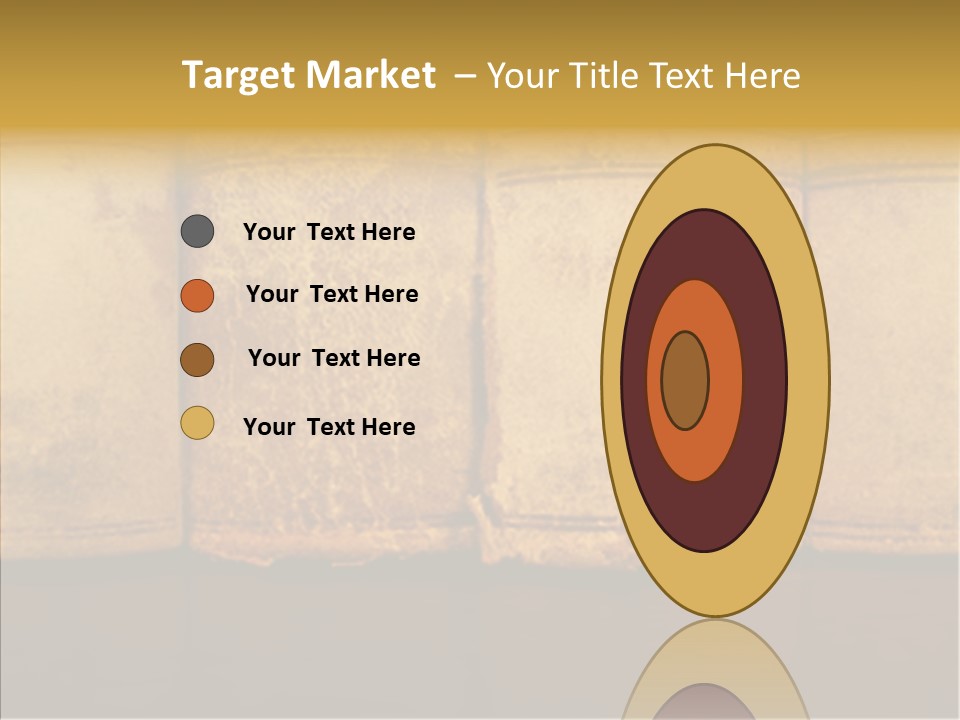 Female Touching Elder PowerPoint Template