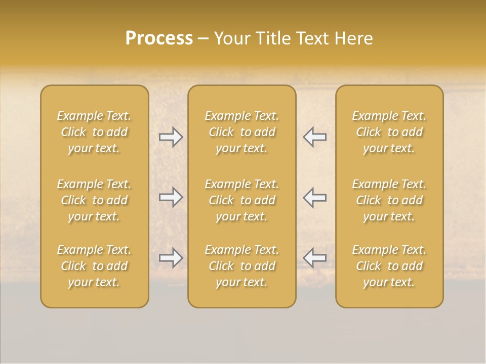 Female Touching Elder PowerPoint Template