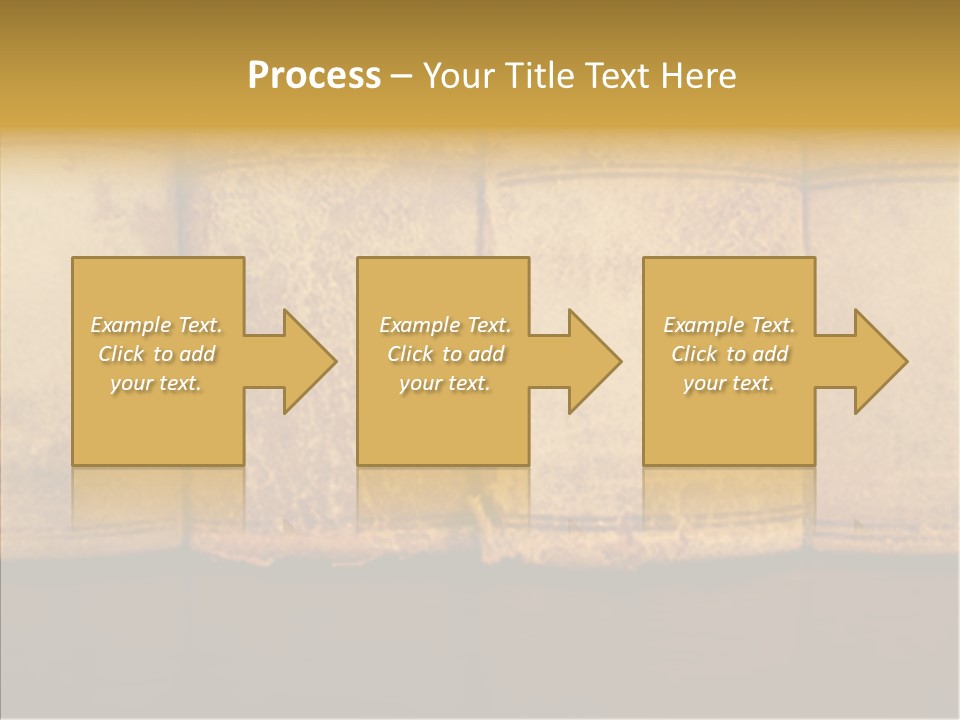 Female Touching Elder PowerPoint Template
