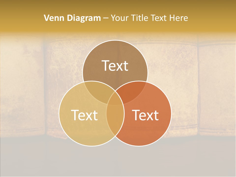 Female Touching Elder PowerPoint Template