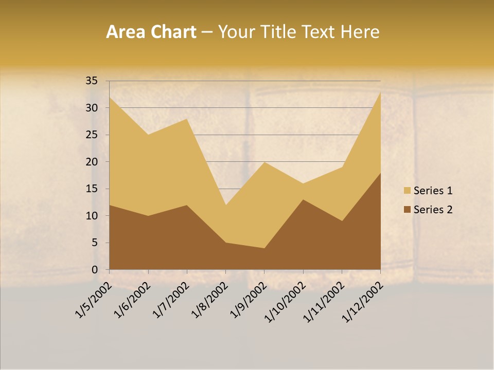 Female Touching Elder PowerPoint Template