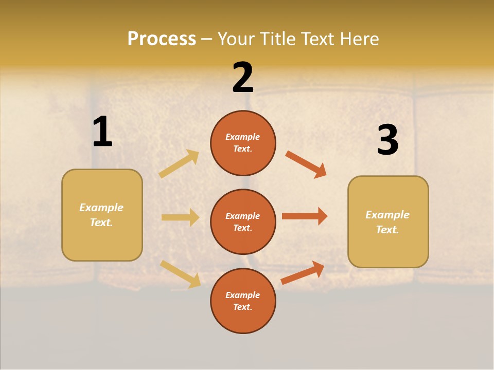 Female Touching Elder PowerPoint Template