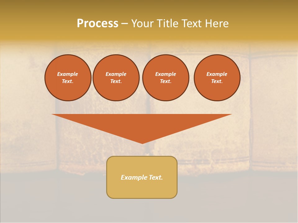 Female Touching Elder PowerPoint Template