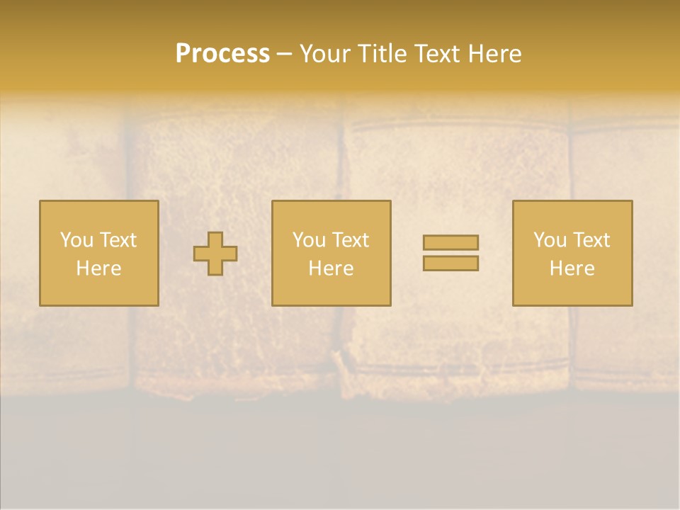 Female Touching Elder PowerPoint Template