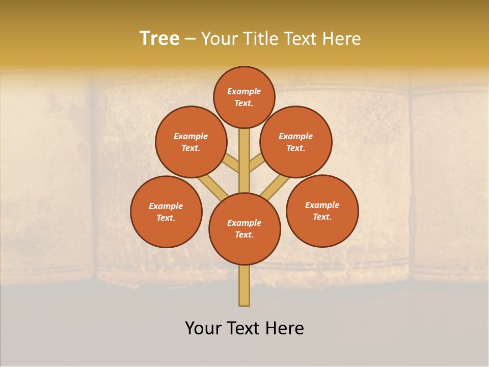 Female Touching Elder PowerPoint Template