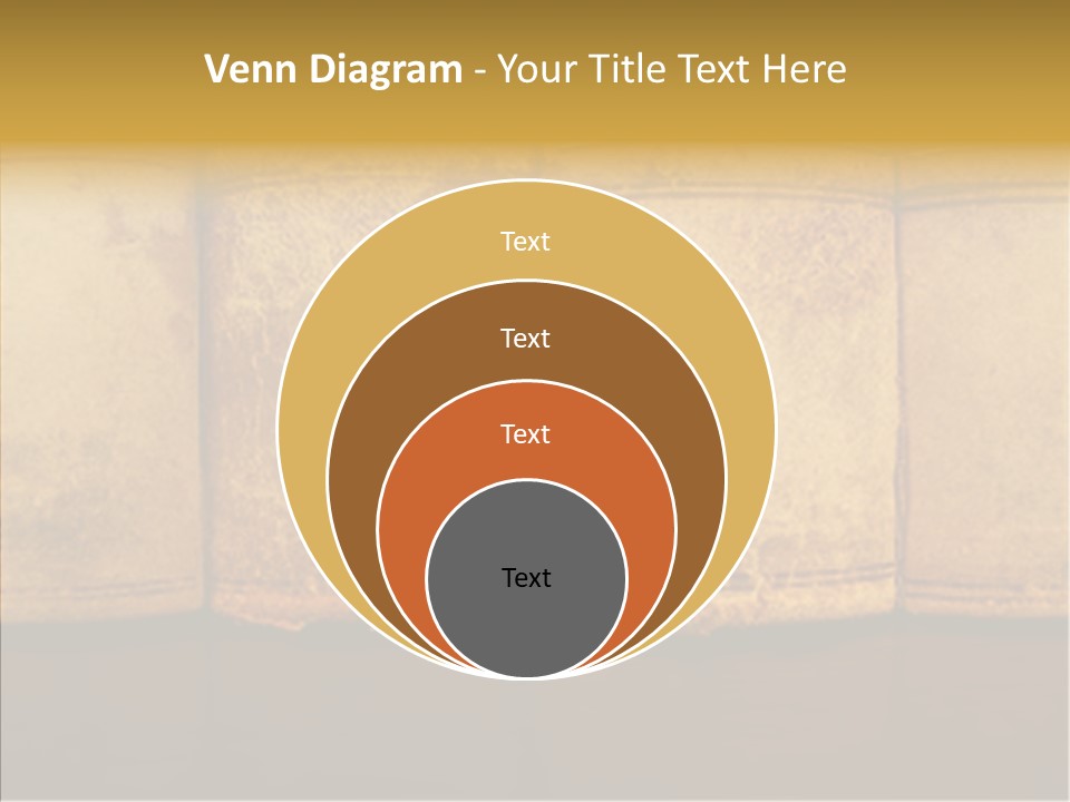 Female Touching Elder PowerPoint Template