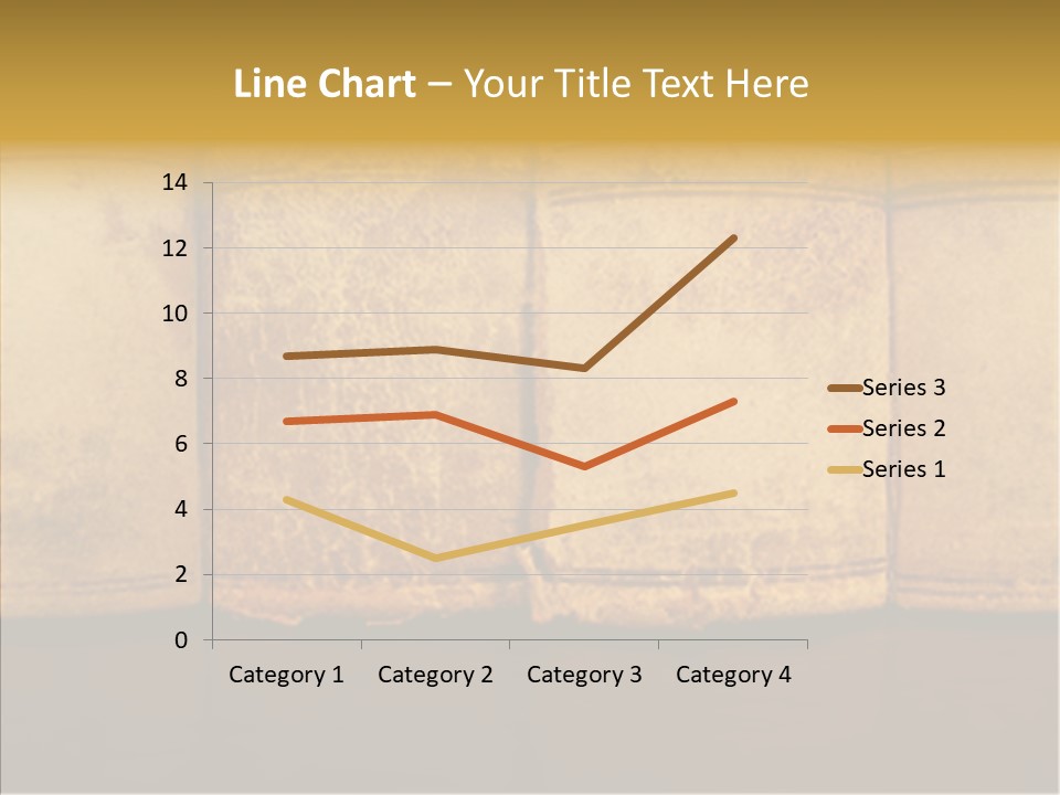 Female Touching Elder PowerPoint Template