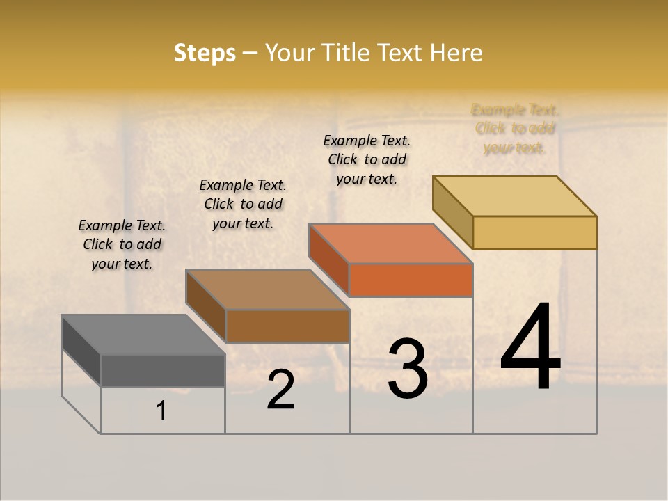 Female Touching Elder PowerPoint Template