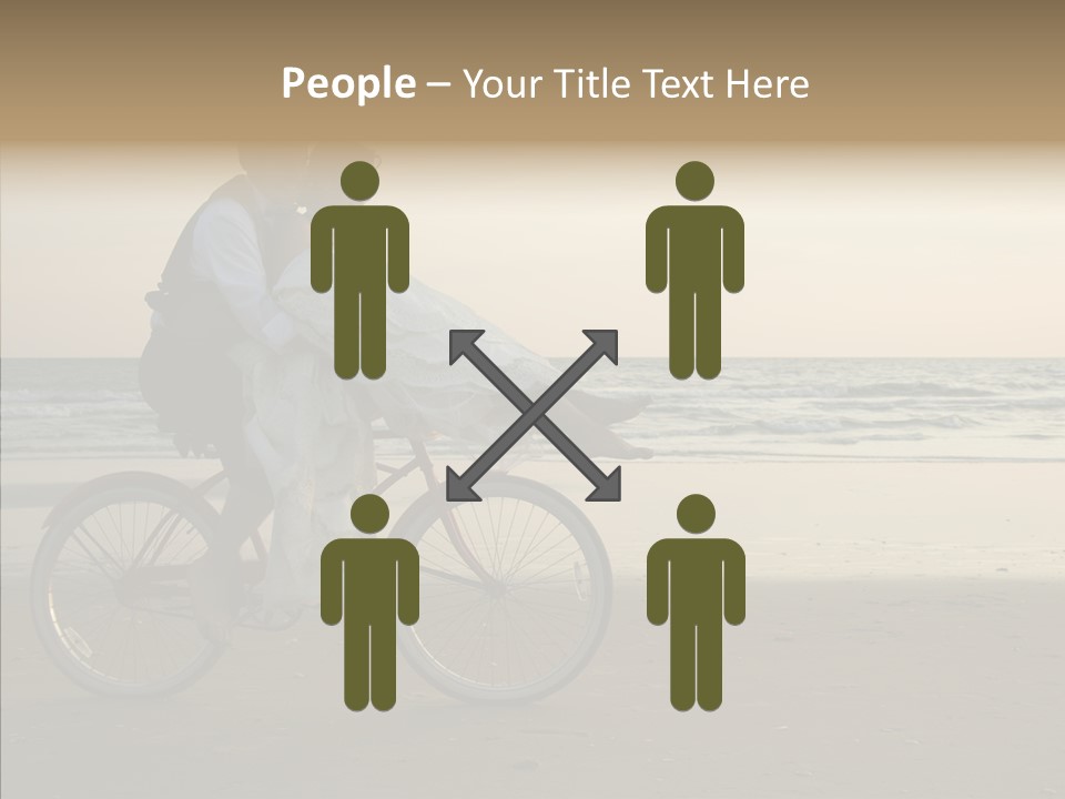 Grandmother White Background Help PowerPoint Template