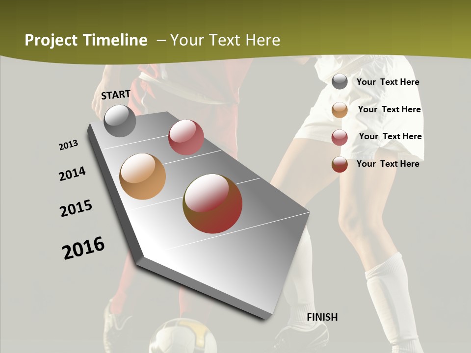 Hold Help Two PowerPoint Template
