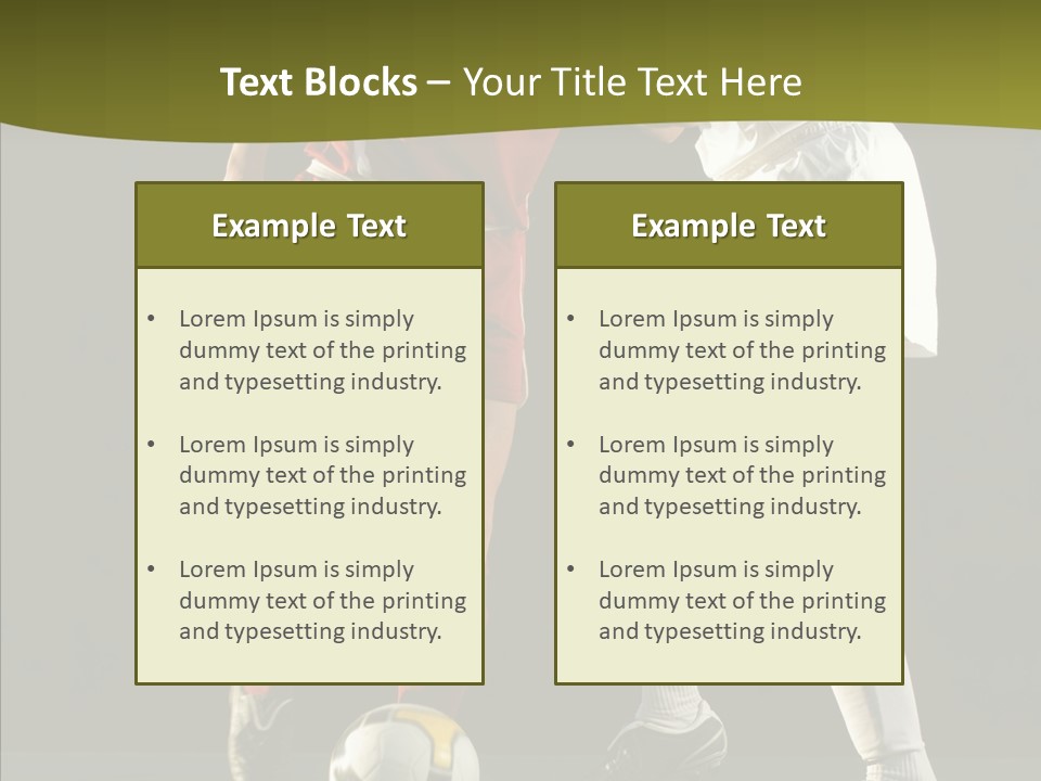 Hold Help Two PowerPoint Template