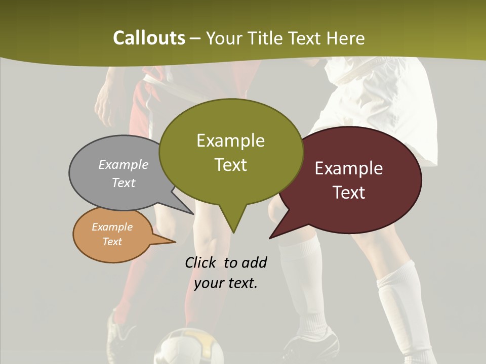 Hold Help Two PowerPoint Template