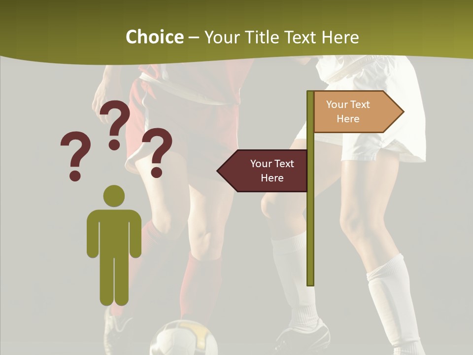 Hold Help Two PowerPoint Template