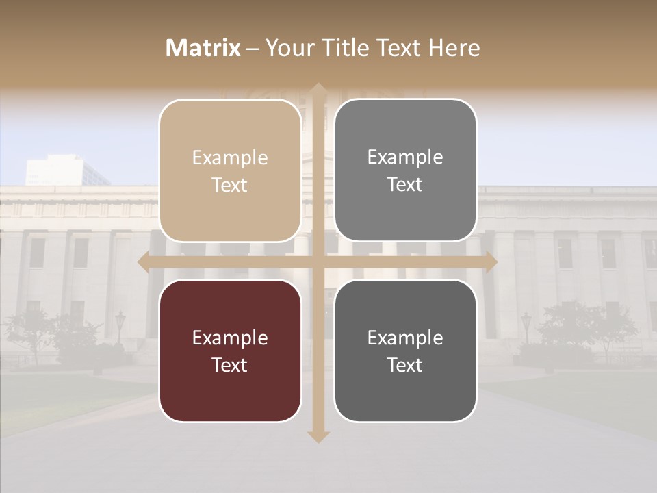 Caregiver Background Senior PowerPoint Template