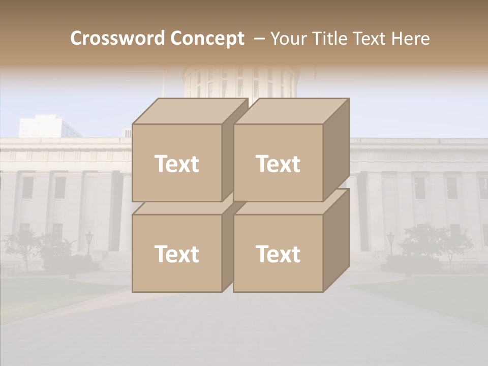 Caregiver Background Senior PowerPoint Template