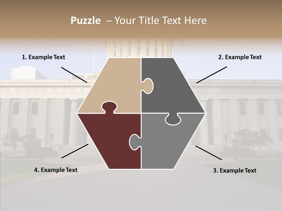 Caregiver Background Senior PowerPoint Template