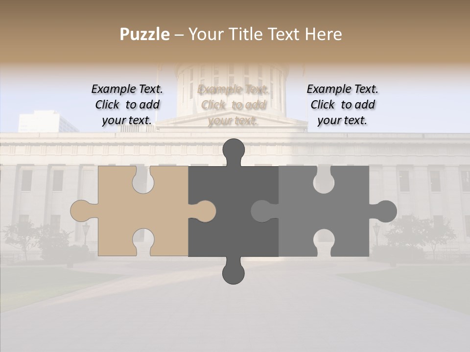 Caregiver Background Senior PowerPoint Template