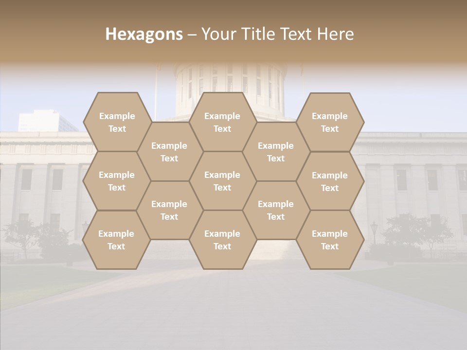 Caregiver Background Senior PowerPoint Template