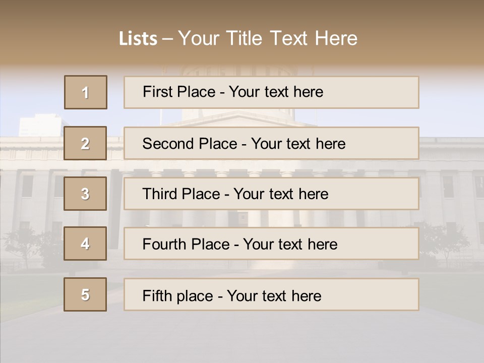 Caregiver Background Senior PowerPoint Template