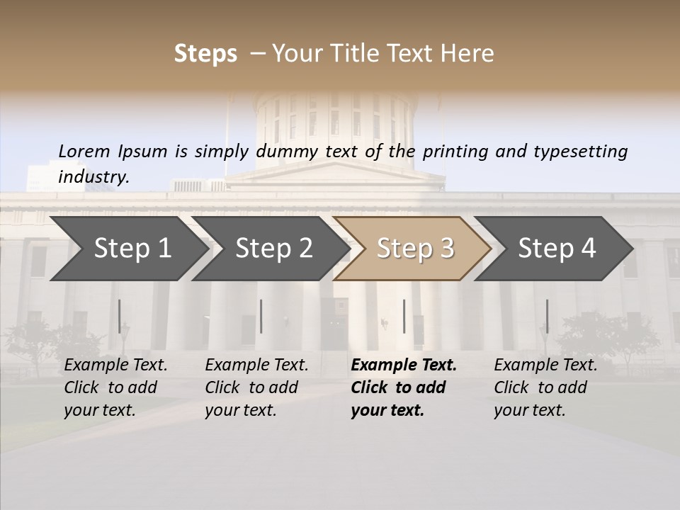 Caregiver Background Senior PowerPoint Template