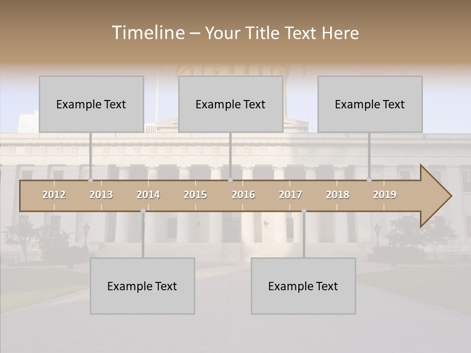 Caregiver Background Senior PowerPoint Template