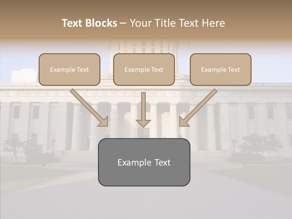 Caregiver Background Senior PowerPoint Template