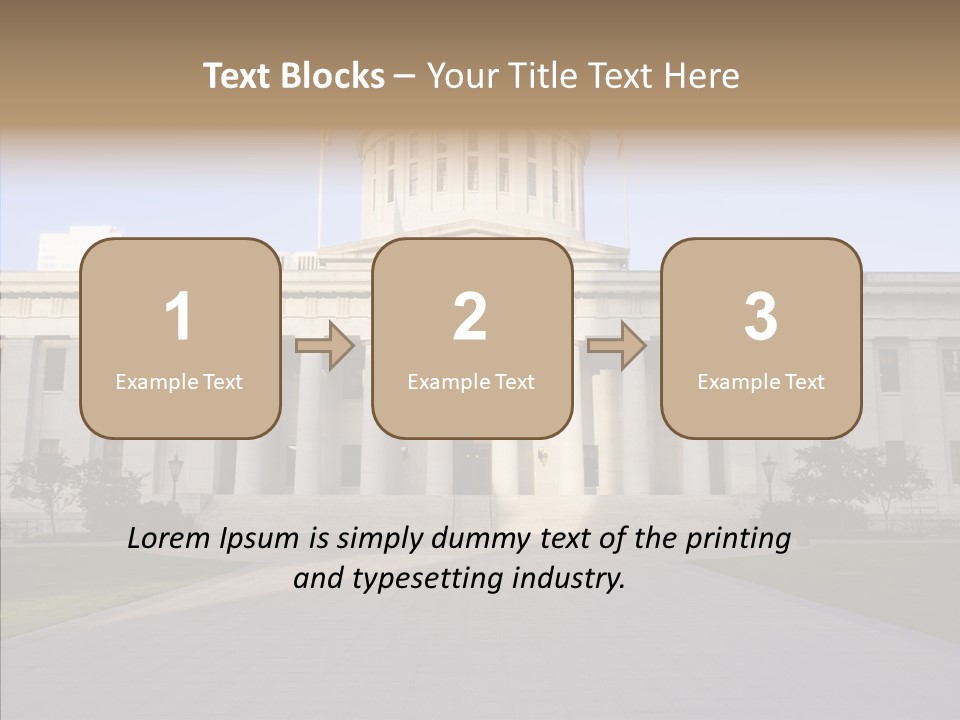 Caregiver Background Senior PowerPoint Template