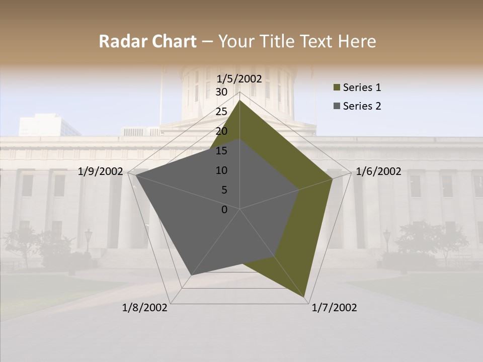 Caregiver Background Senior PowerPoint Template
