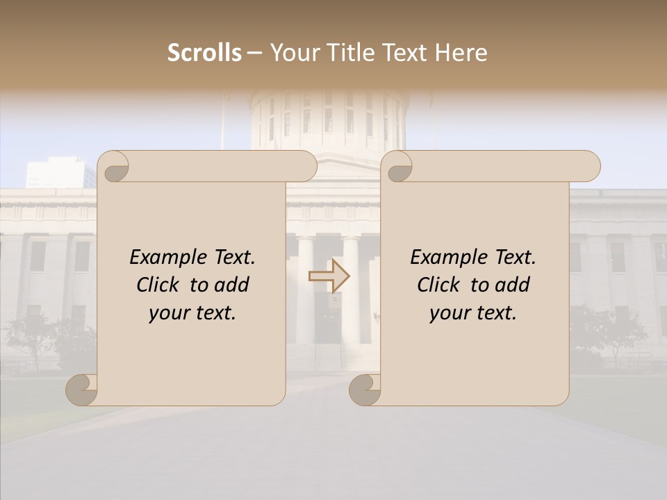 Caregiver Background Senior PowerPoint Template