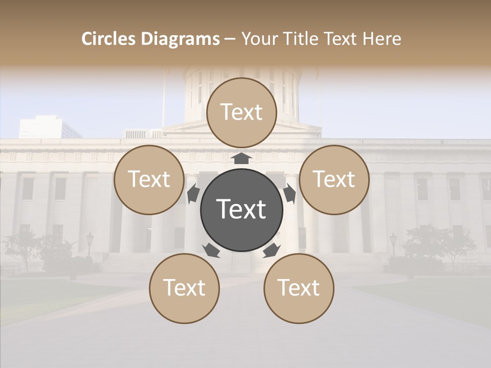 Caregiver Background Senior PowerPoint Template