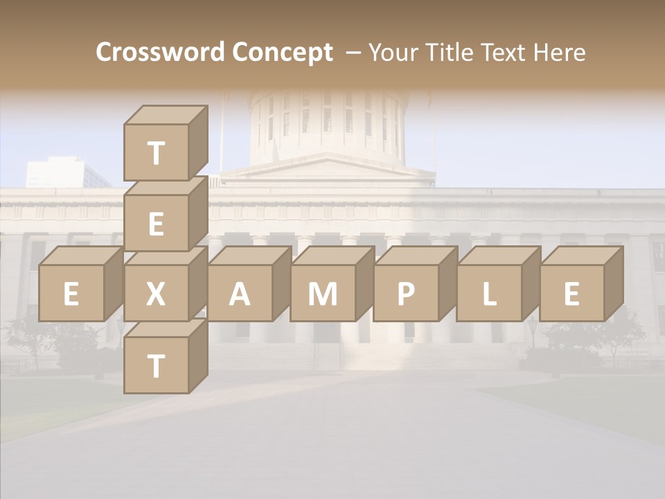 Caregiver Background Senior PowerPoint Template