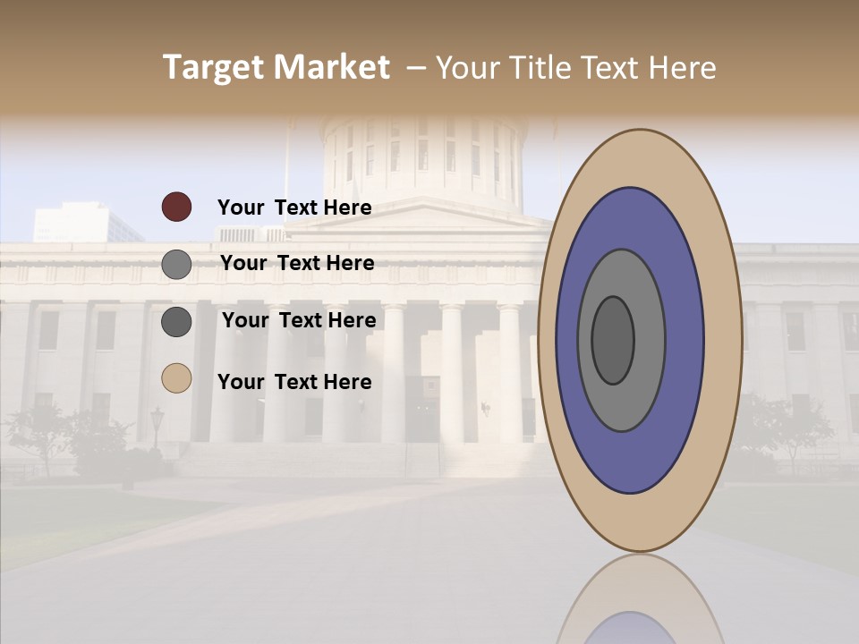 Caregiver Background Senior PowerPoint Template