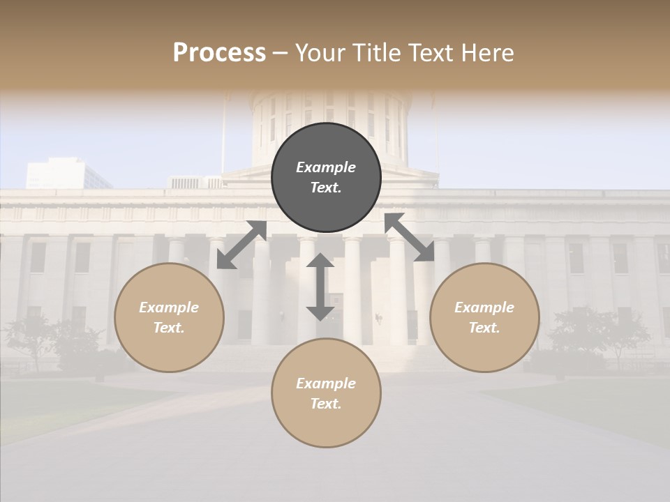 Caregiver Background Senior PowerPoint Template