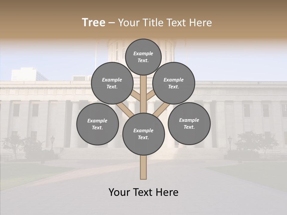 Caregiver Background Senior PowerPoint Template