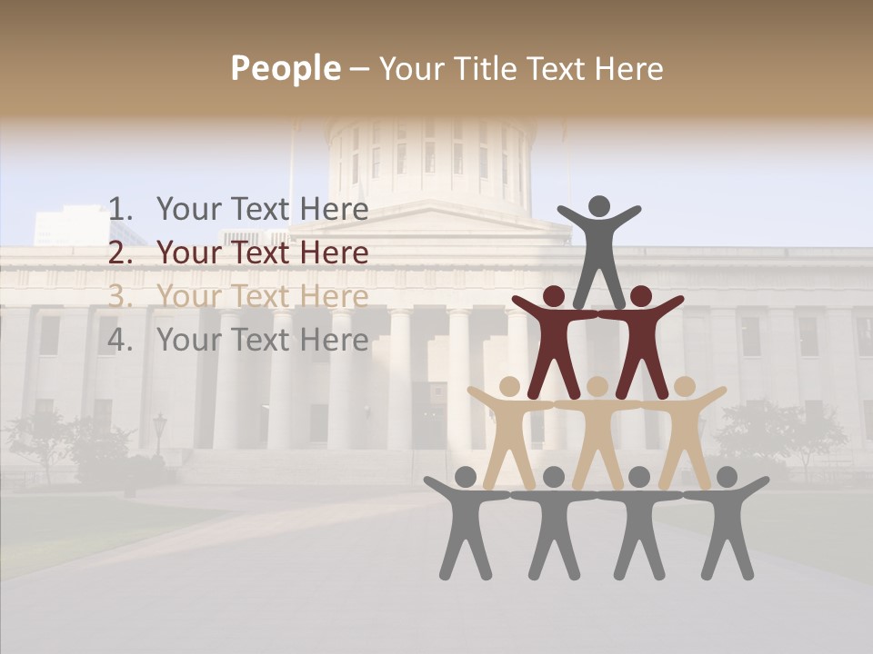 Caregiver Background Senior PowerPoint Template