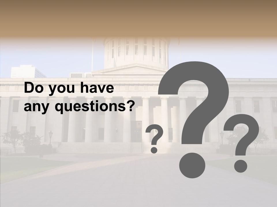 Caregiver Background Senior PowerPoint Template