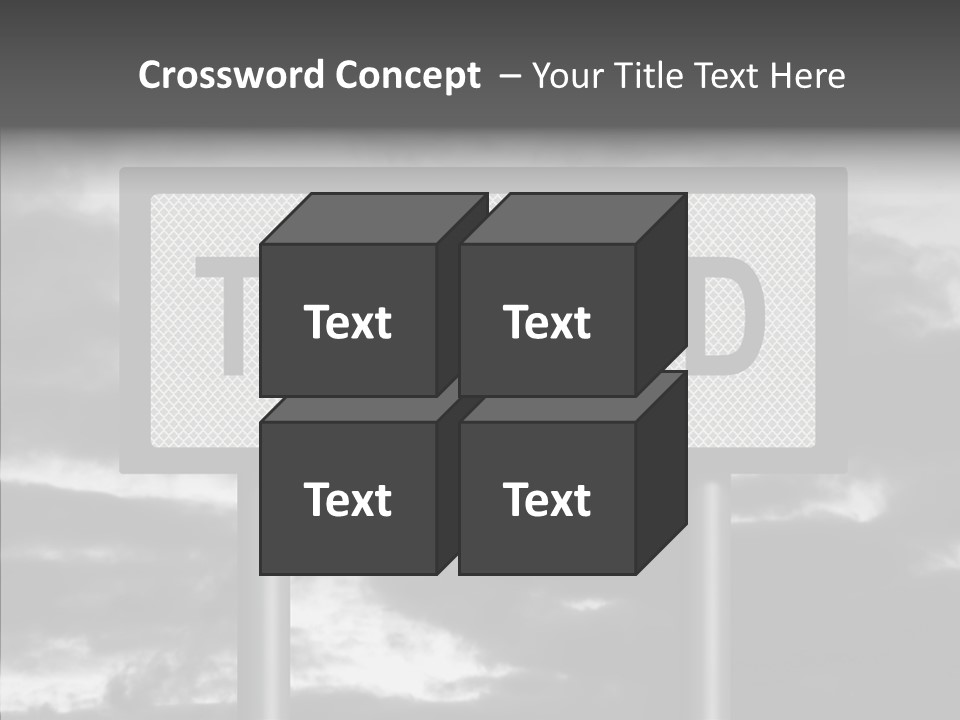 Holding Hands Elder Assist PowerPoint Template