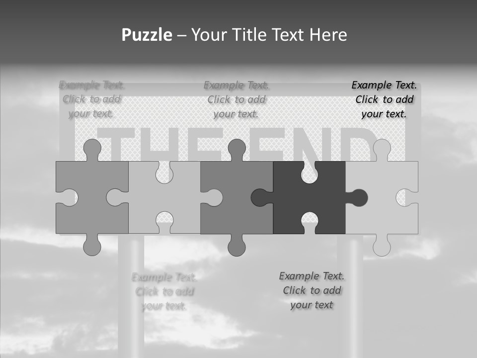 Holding Hands Elder Assist PowerPoint Template