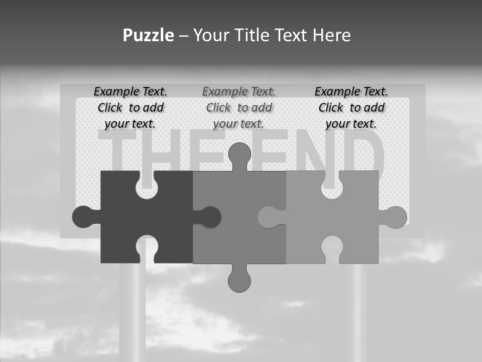 Holding Hands Elder Assist PowerPoint Template