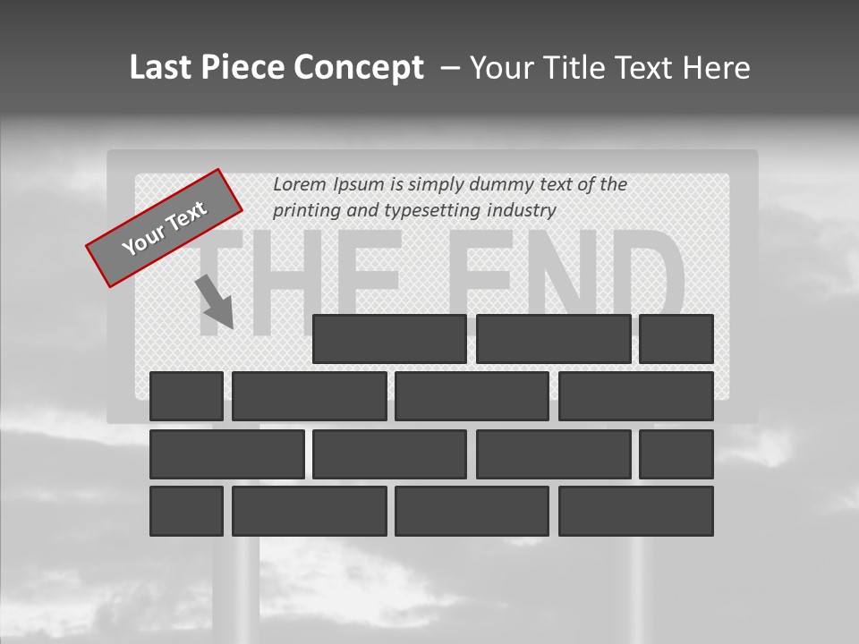 Holding Hands Elder Assist PowerPoint Template