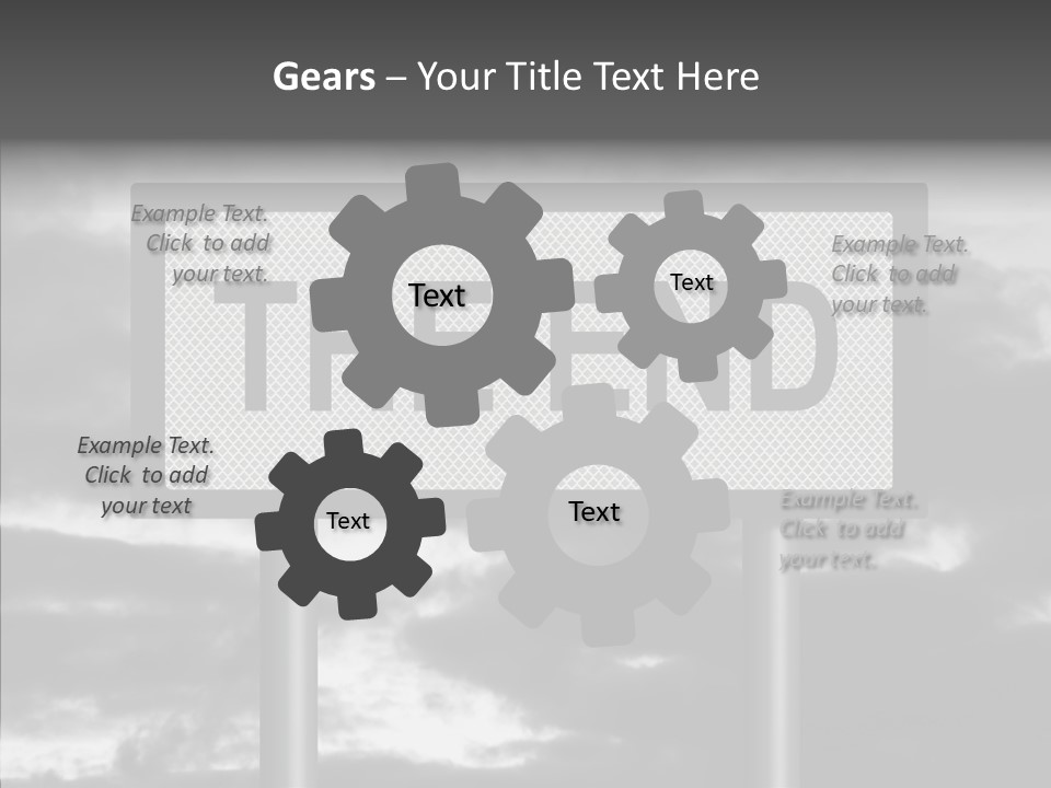 Holding Hands Elder Assist PowerPoint Template