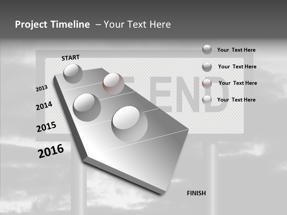 Holding Hands Elder Assist PowerPoint Template