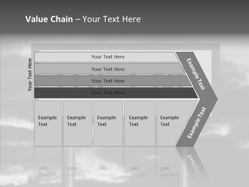 Holding Hands Elder Assist PowerPoint Template