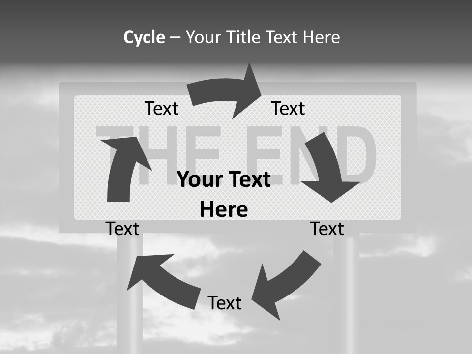 Holding Hands Elder Assist PowerPoint Template