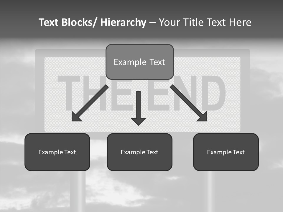 Holding Hands Elder Assist PowerPoint Template
