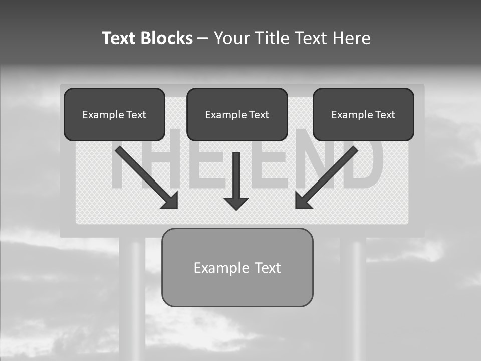 Holding Hands Elder Assist PowerPoint Template