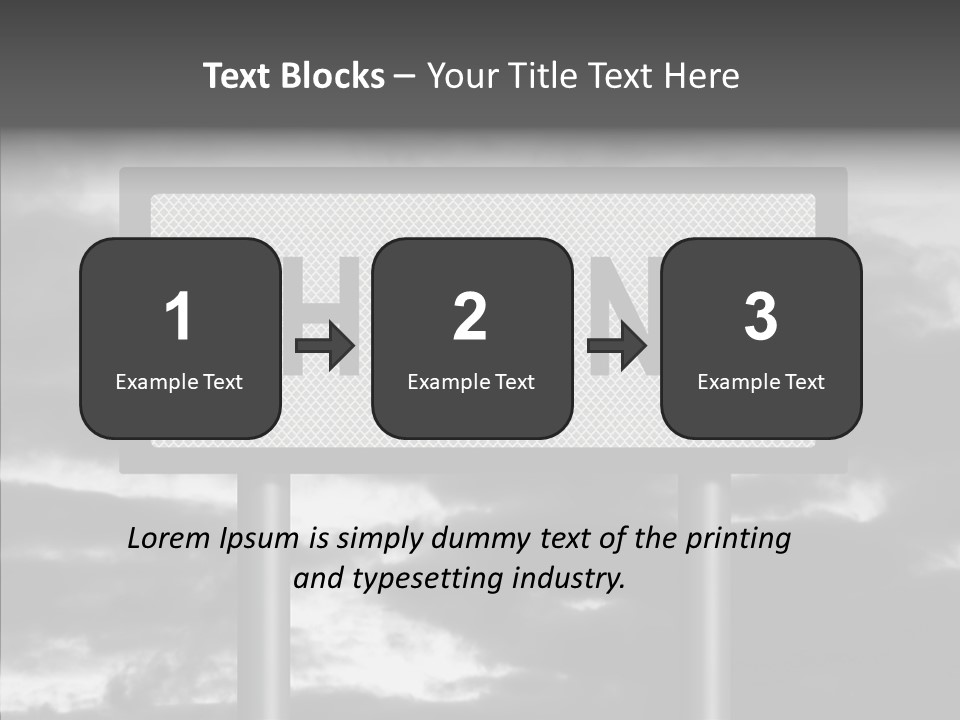 Holding Hands Elder Assist PowerPoint Template